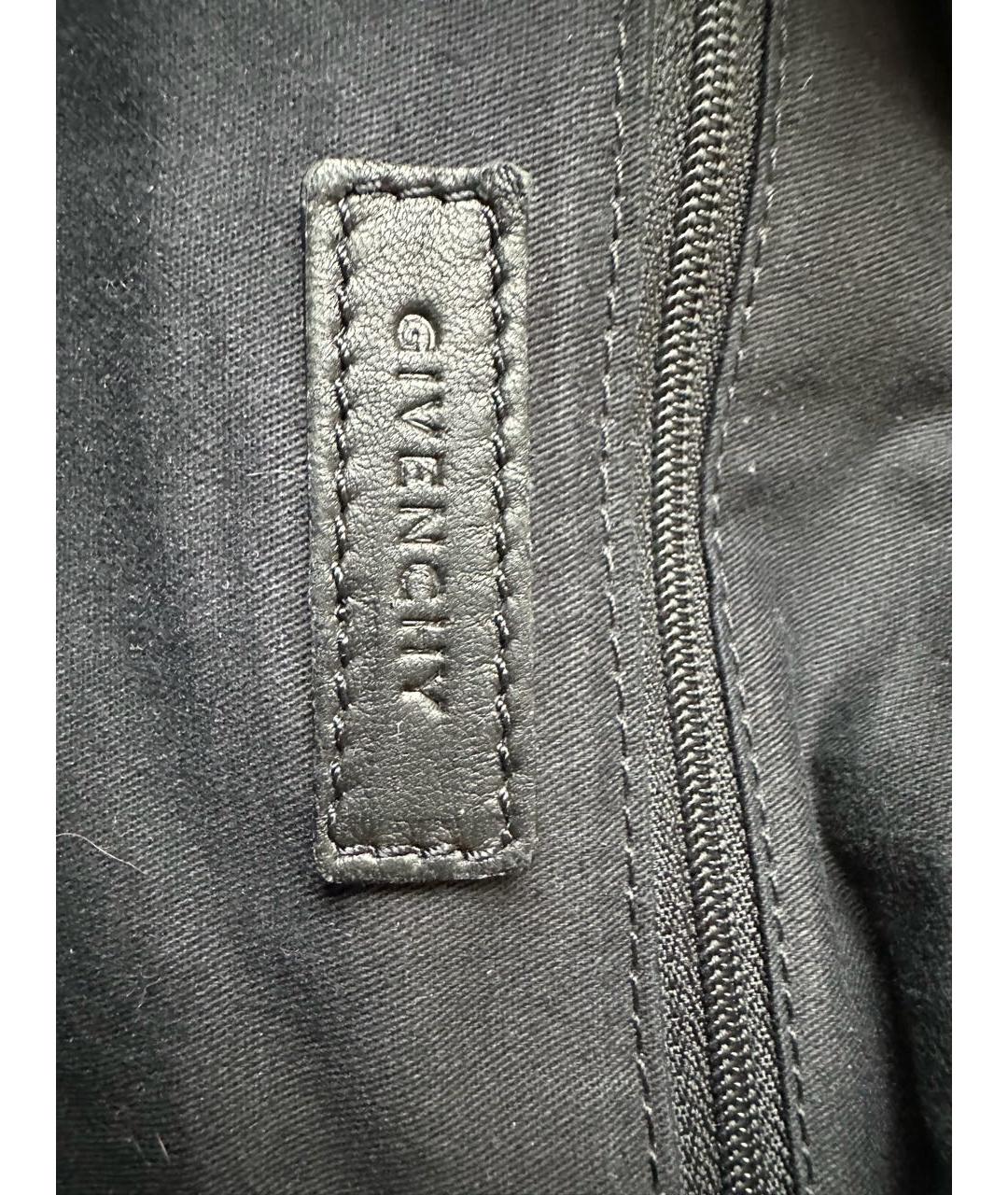 GIVENCHY Коричневая кожаная сумка с короткими ручками, фото 6