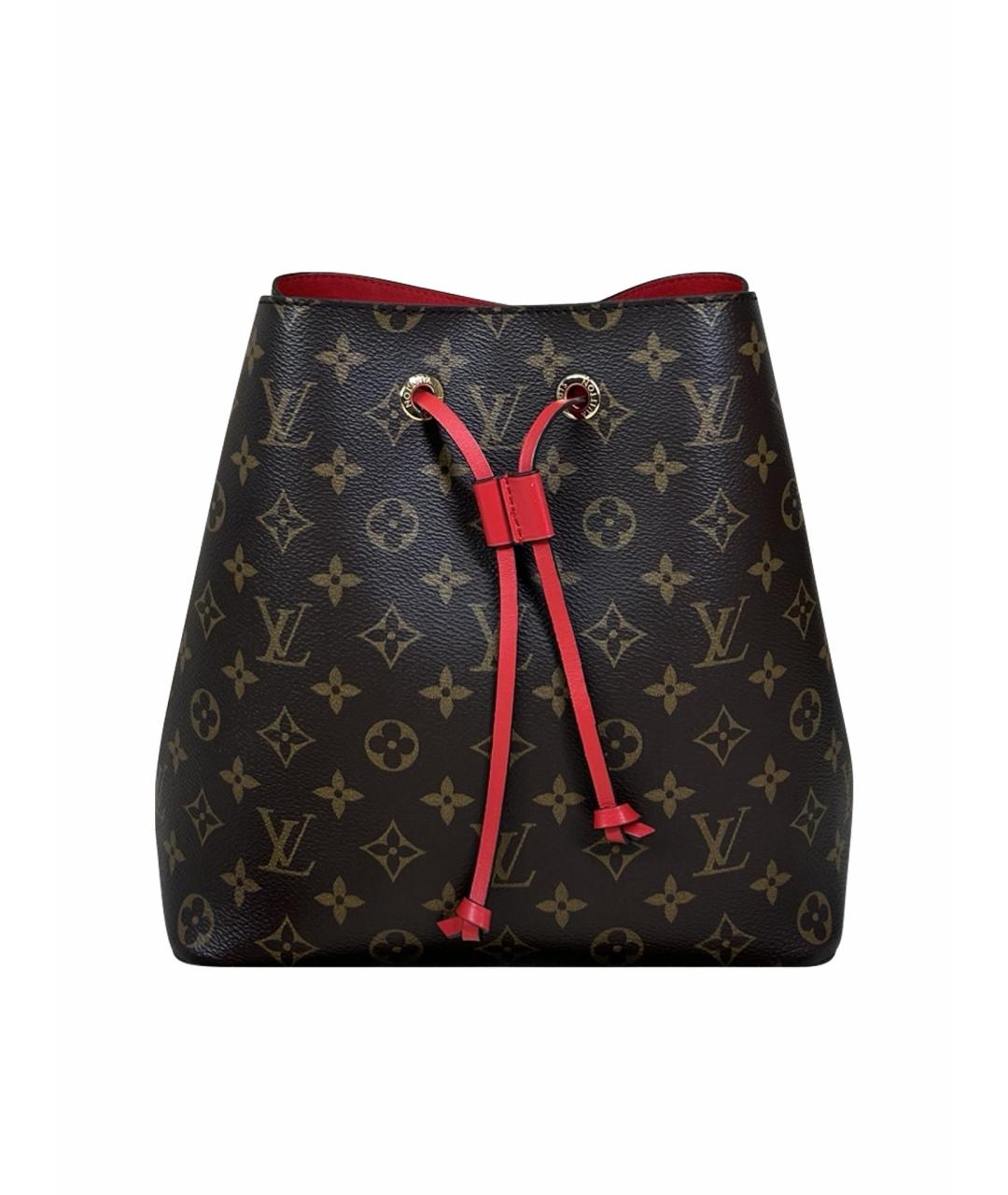 LOUIS VUITTON Коричневая сумка через плечо из канвы, фото 1