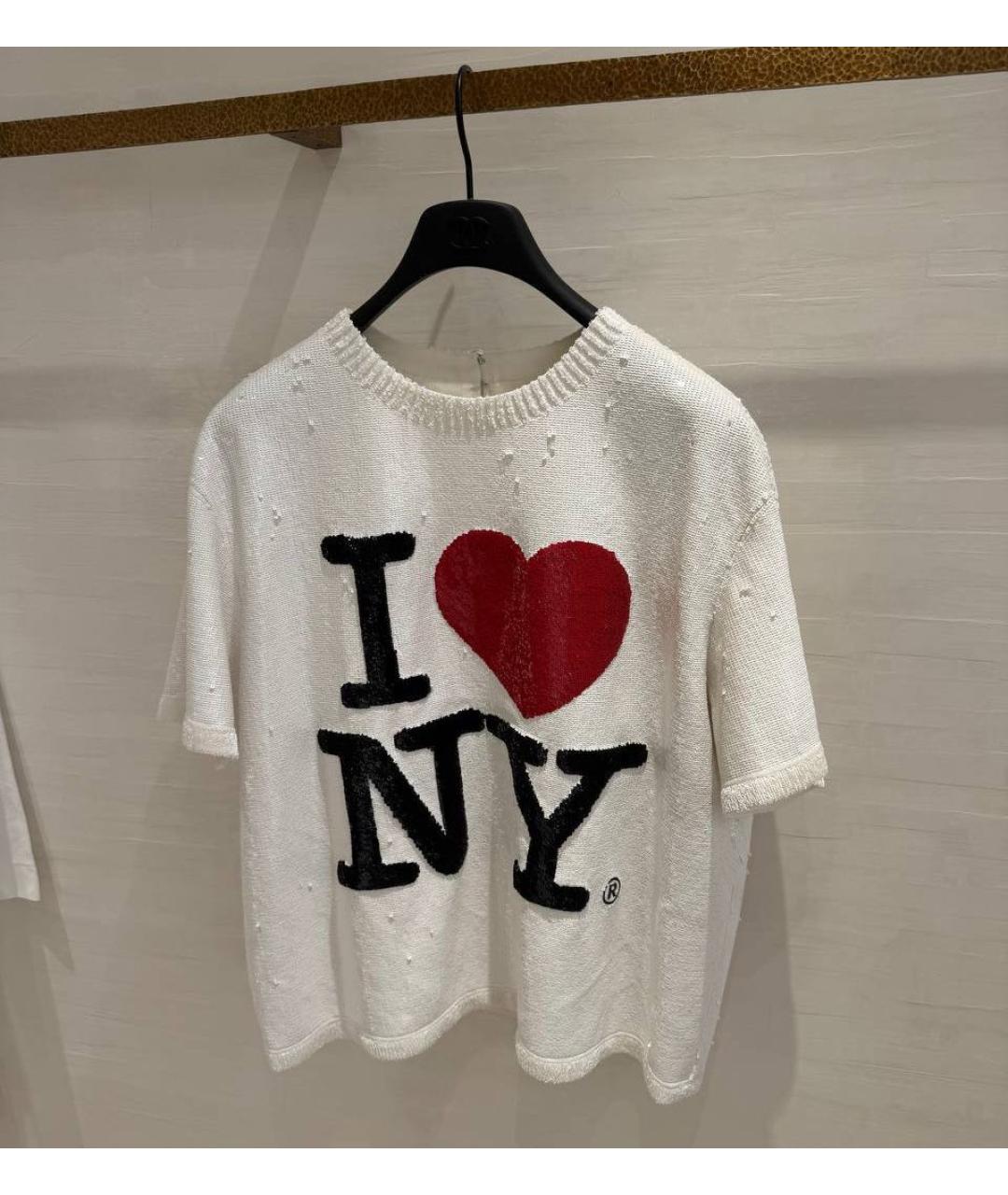 CHANEL Белая футболка, фото 7