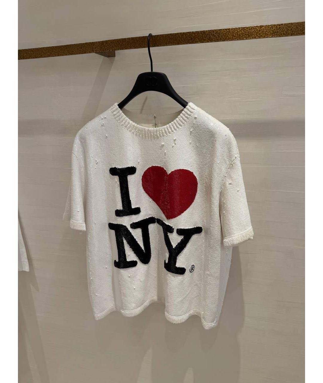 CHANEL Белая футболка, фото 5