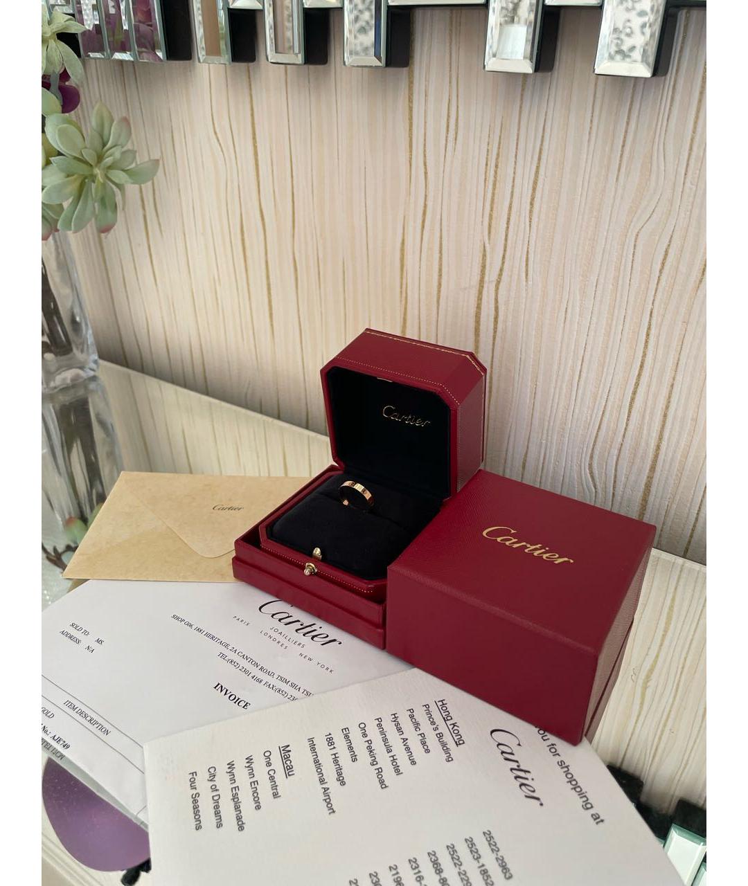 CARTIER Золотое кольцо из желтого золота, фото 4