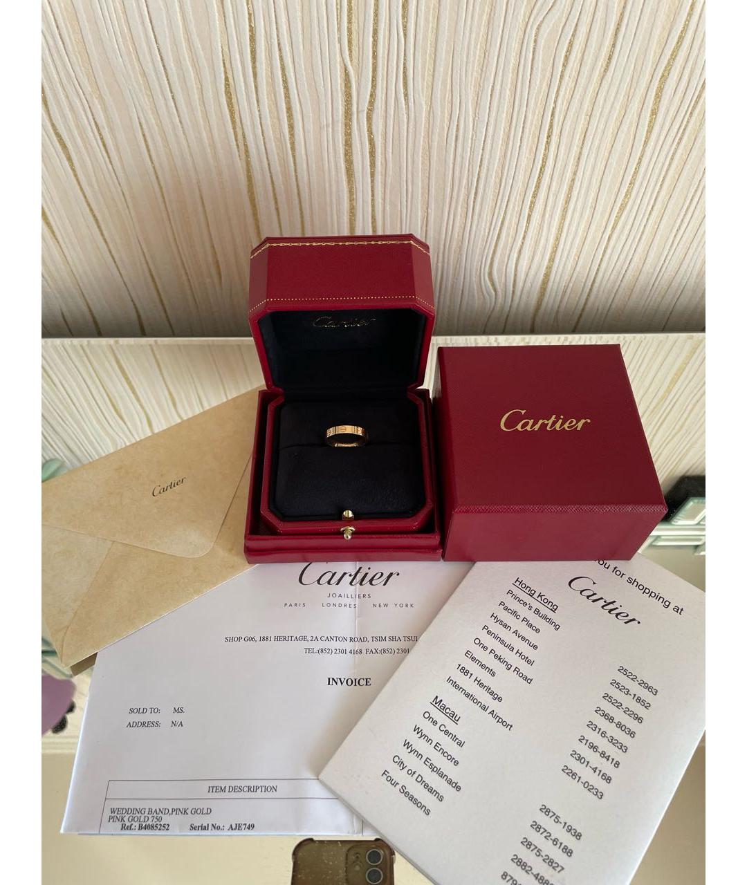 CARTIER Золотое кольцо из желтого золота, фото 3