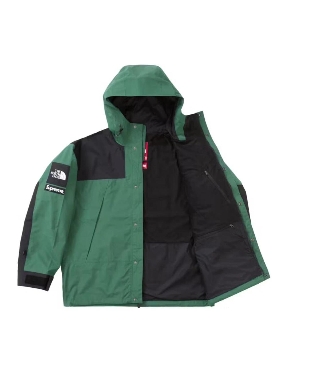THE NORTH FACE Зеленая нейлоновая куртка, фото 3