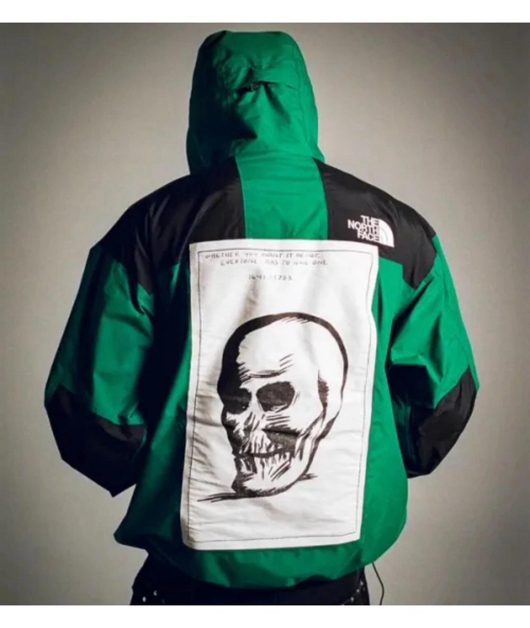 THE NORTH FACE Зеленая нейлоновая куртка, фото 4