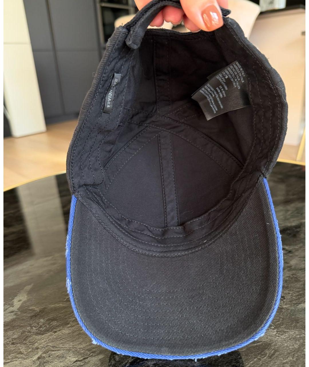 BALENCIAGA Мульти хлопковая кепка, фото 4
