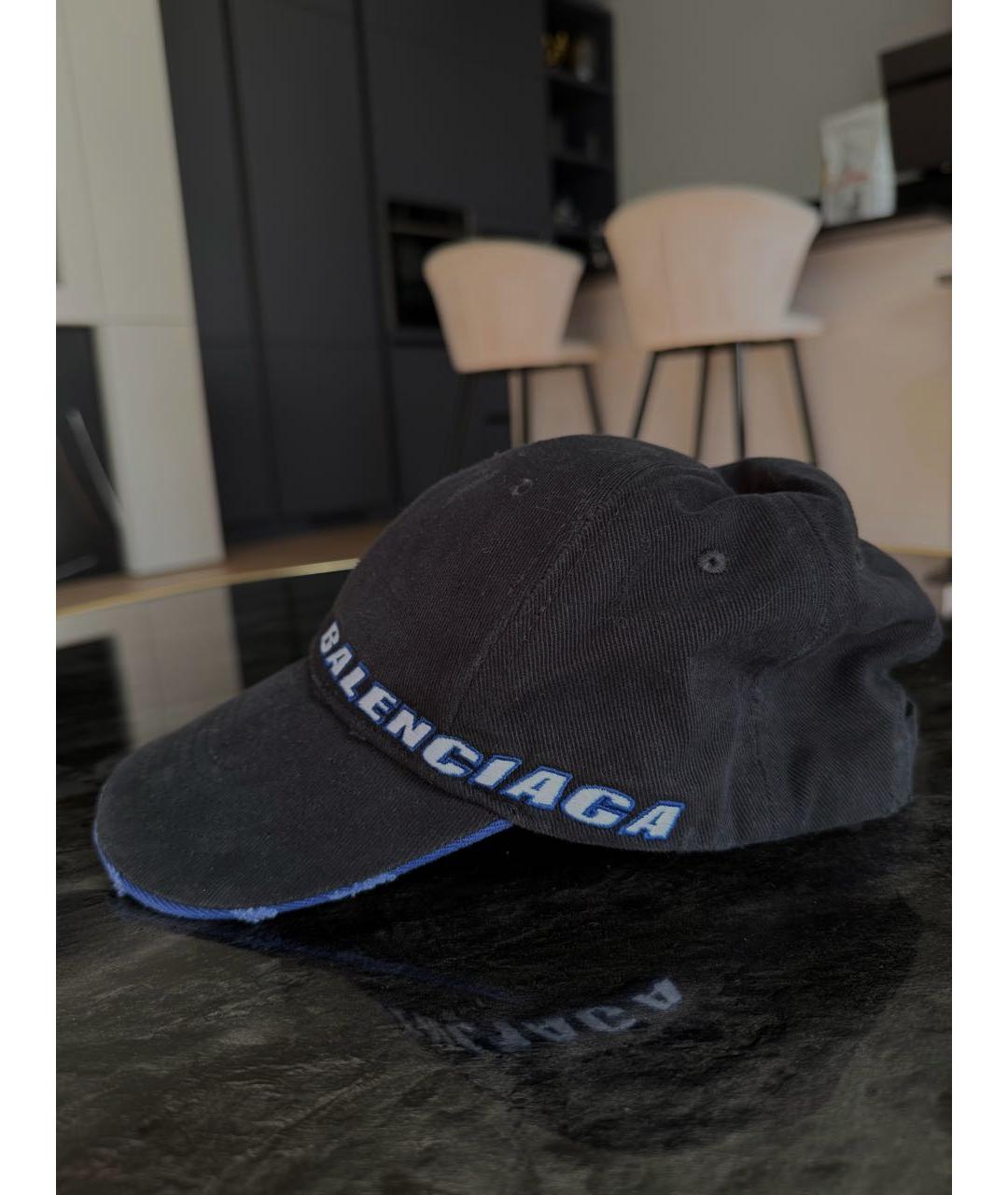 BALENCIAGA Мульти хлопковая кепка, фото 2