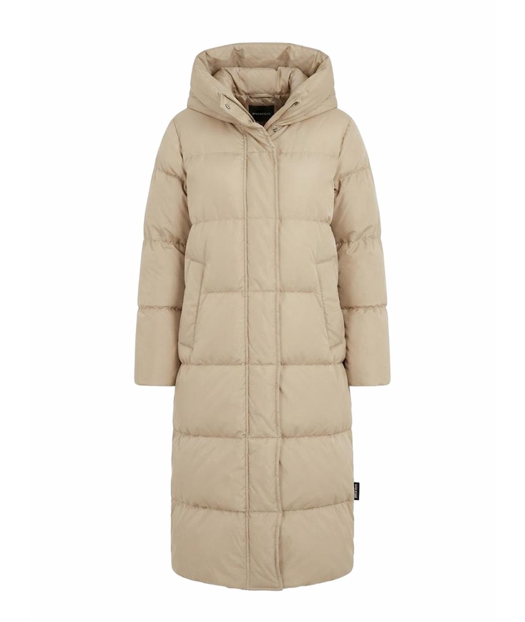 WEEKEND MAX MARA Бежевая полиамидовая куртка, фото 1