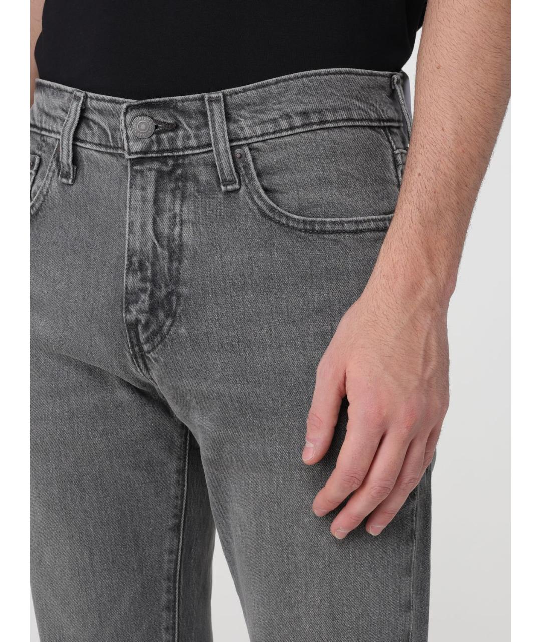 LEVI'S Серые прямые джинсы, фото 3