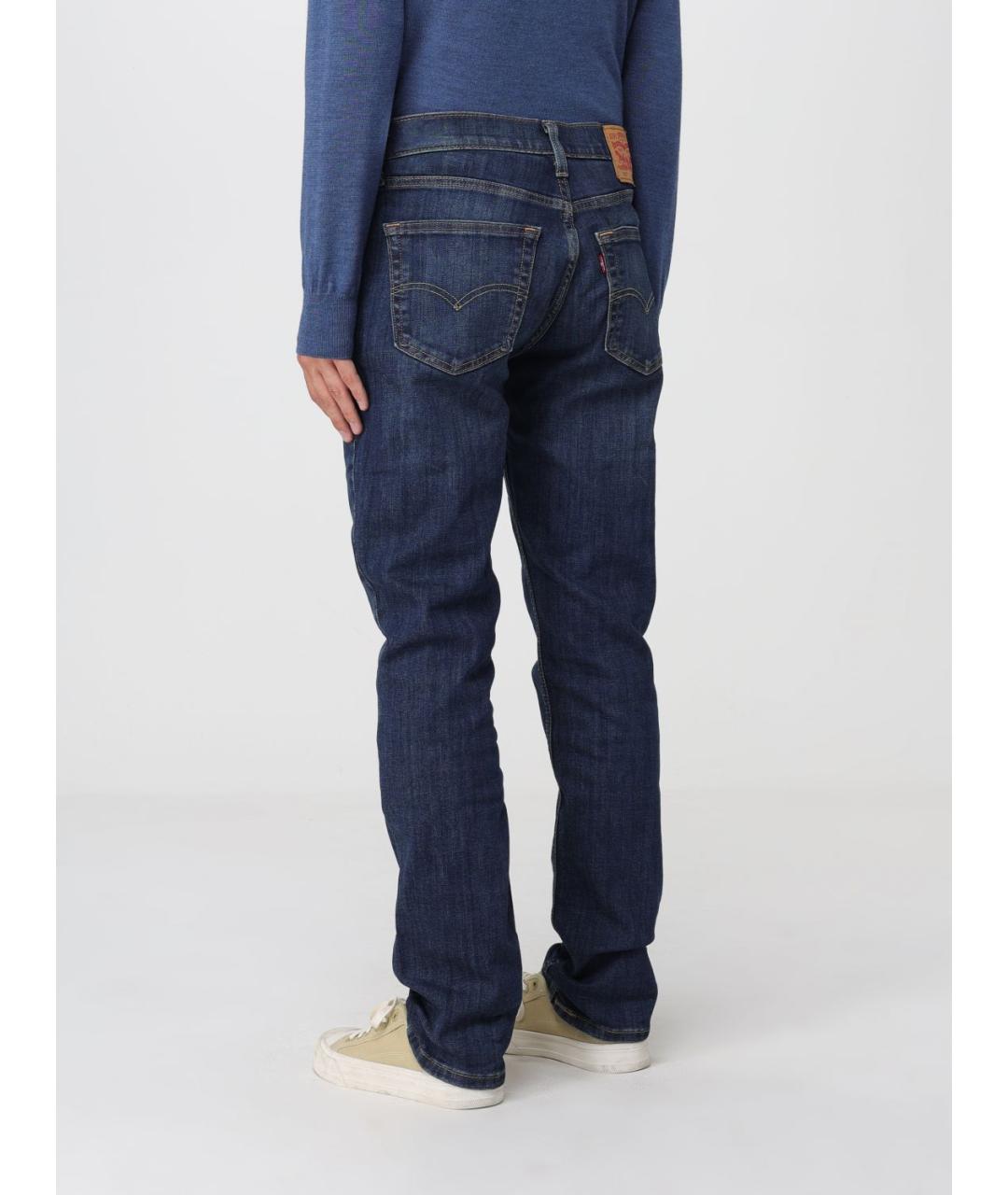 LEVI'S Синие прямые джинсы, фото 2