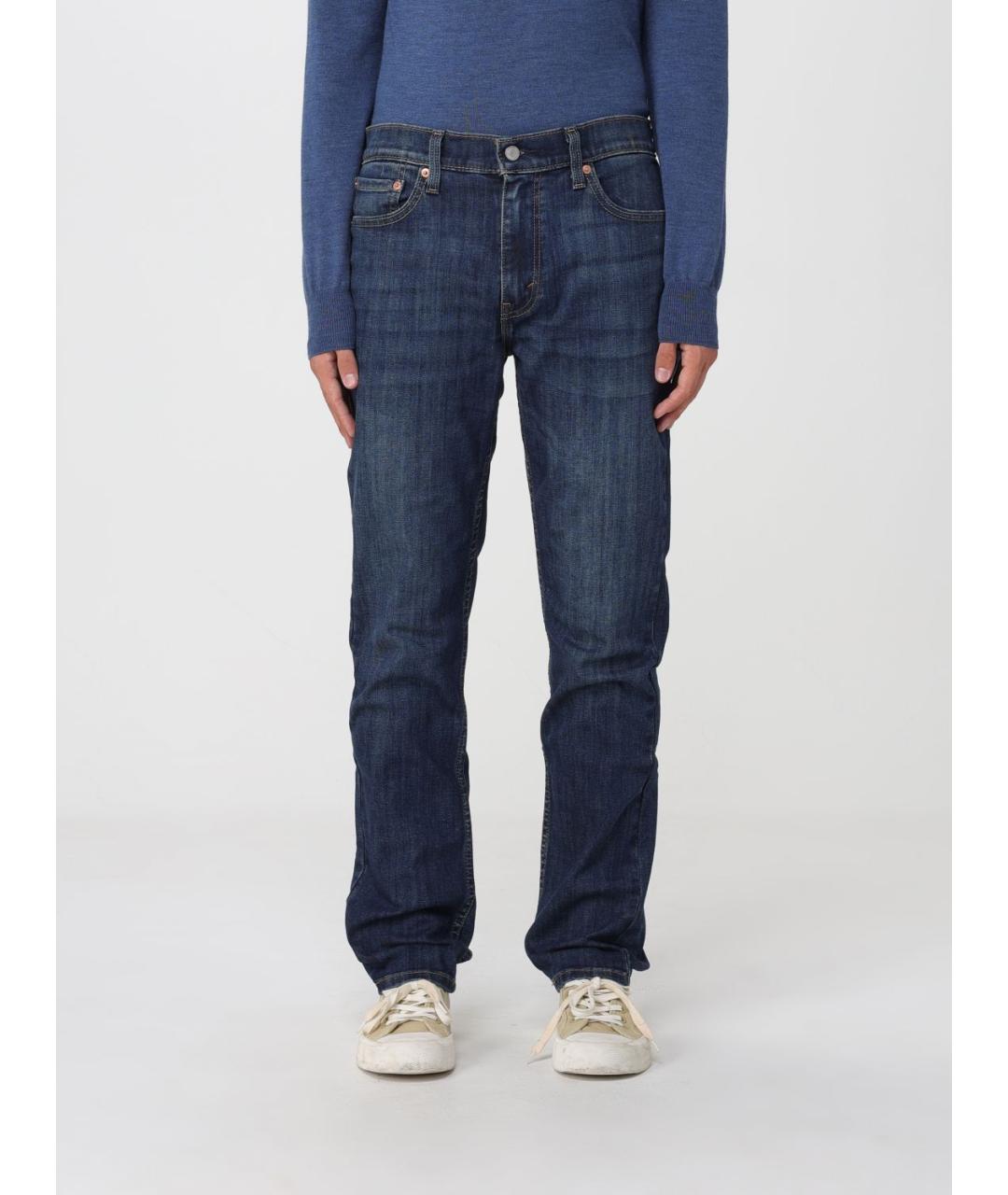 LEVI'S Синие прямые джинсы, фото 4