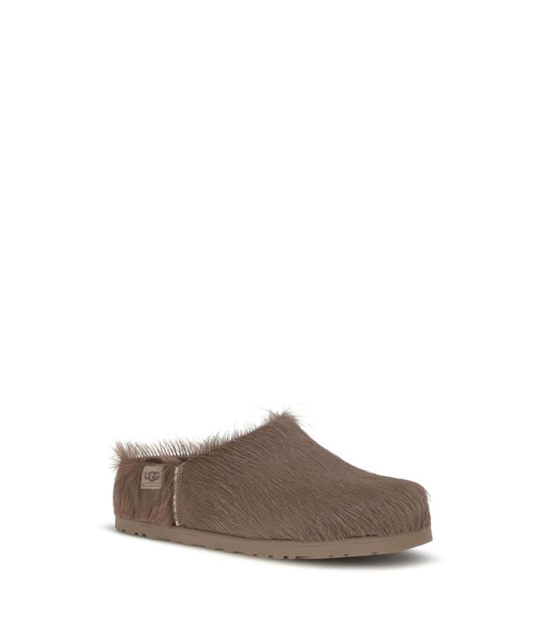 UGG Серые нубуковые сабо, фото 2
