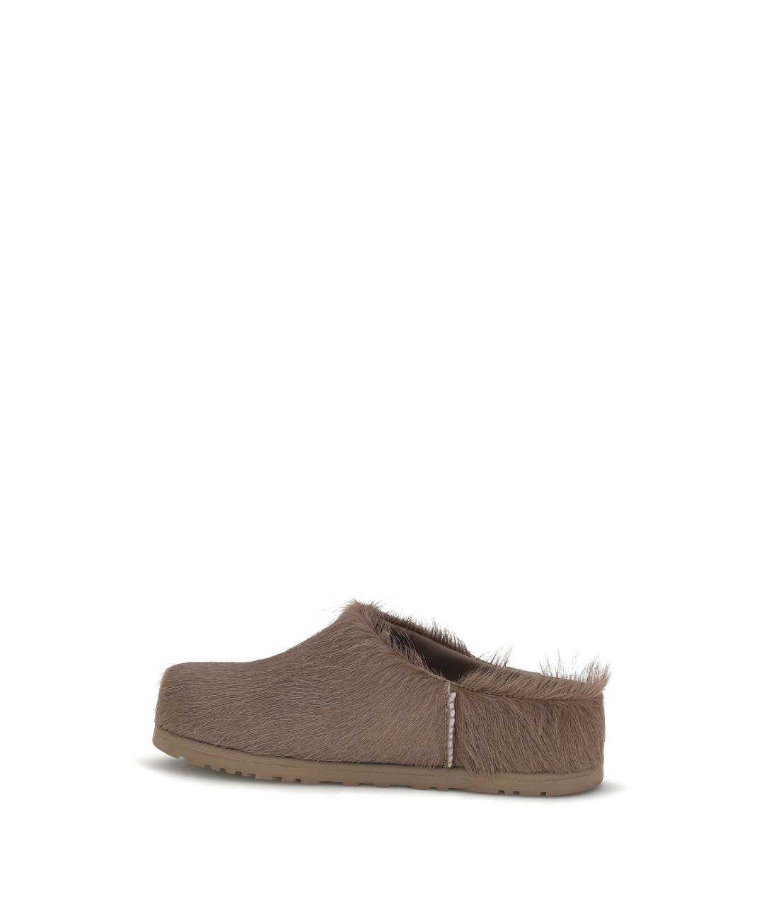 UGG Серые нубуковые сабо, фото 3