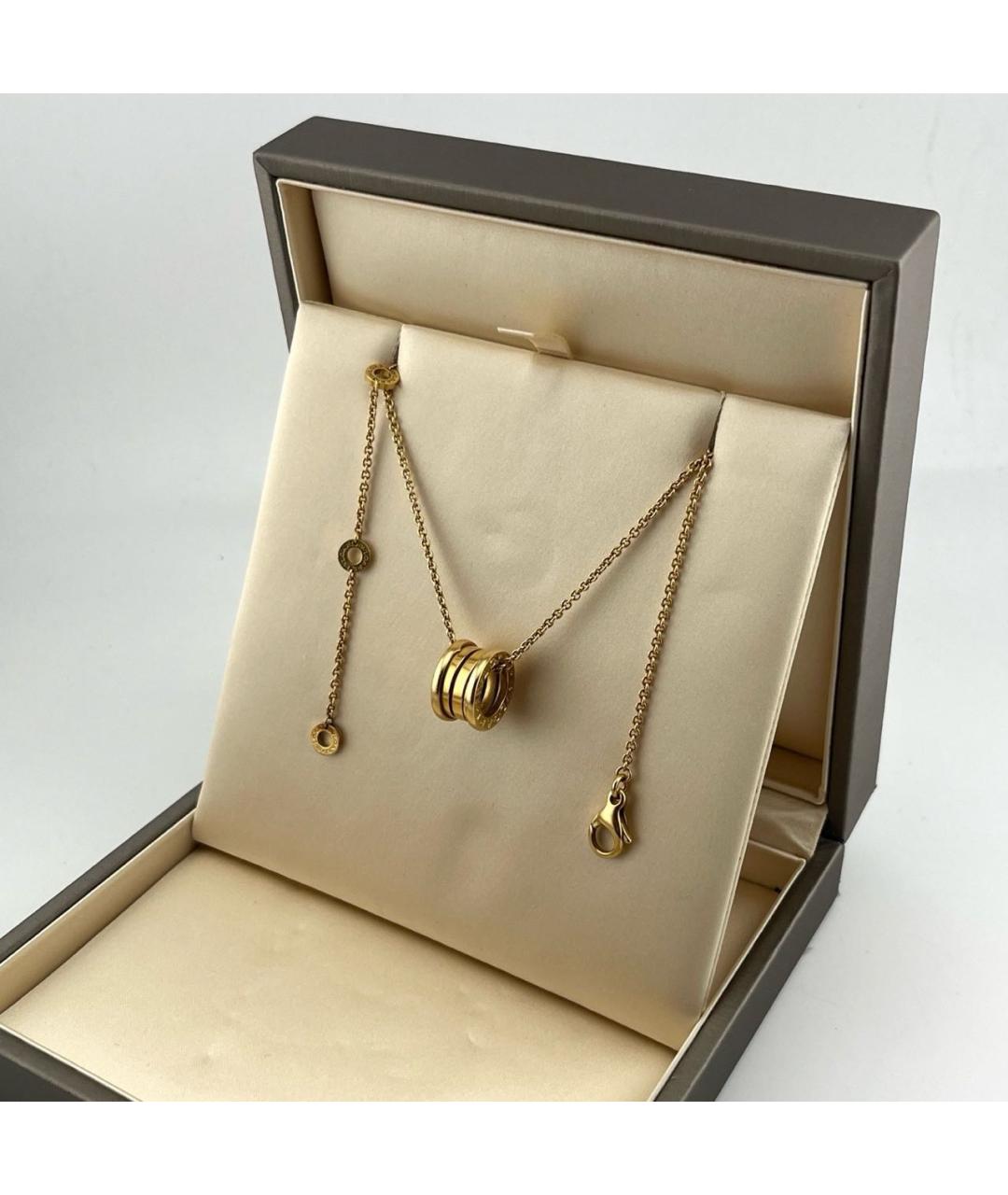 BVLGARI Золотое колье из желтого золота, фото 4