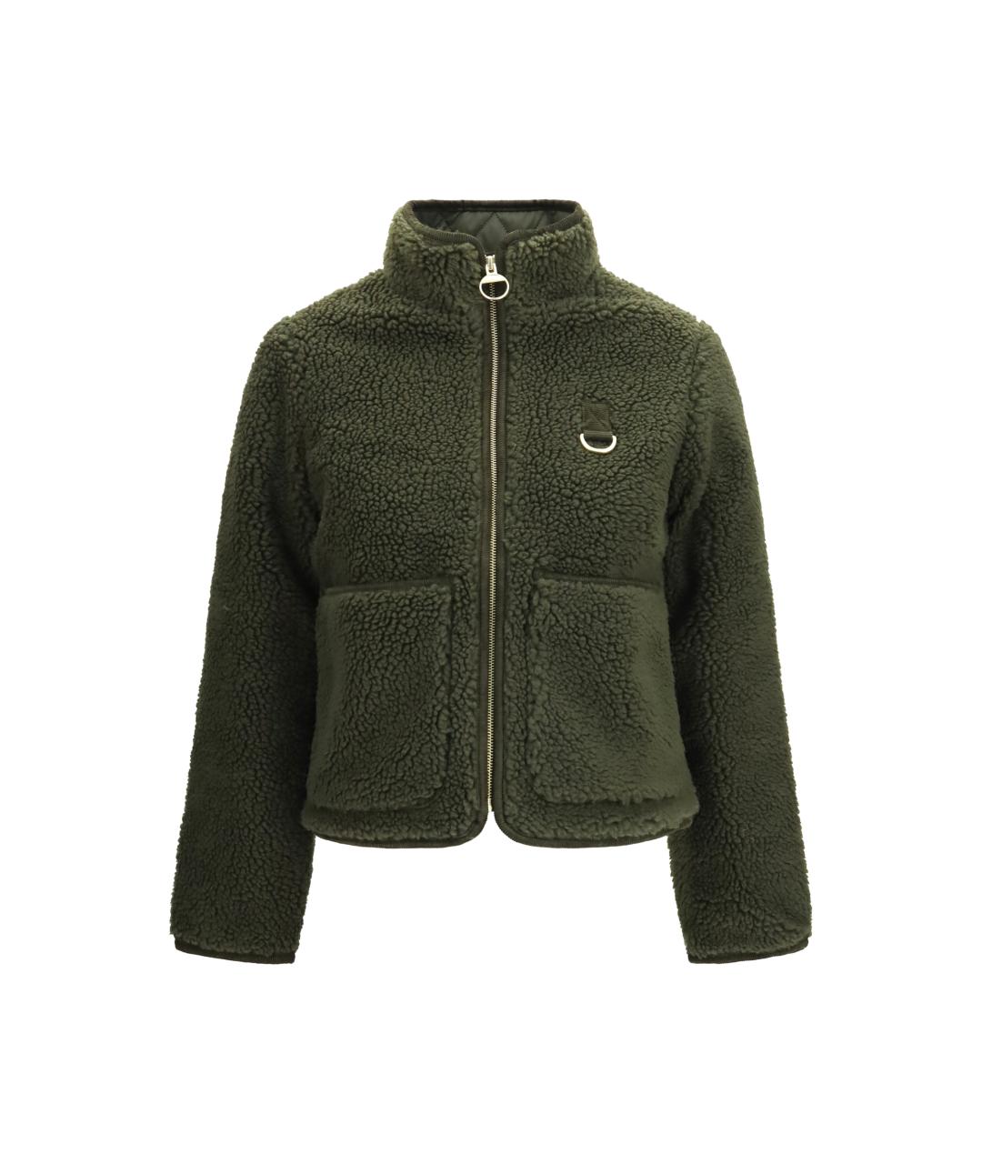 BARBOUR Хаки синтетическая куртка, фото 1