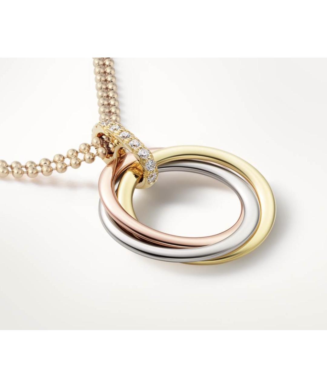 CARTIER Мульти подвеска из желтого золота, фото 3
