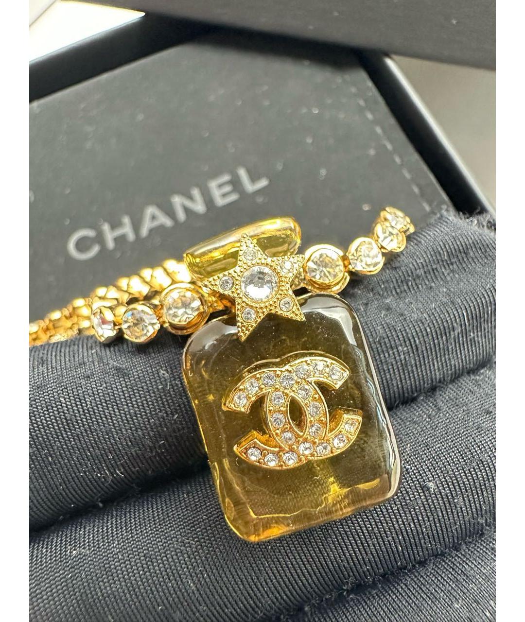 CHANEL Золотое колье, фото 3
