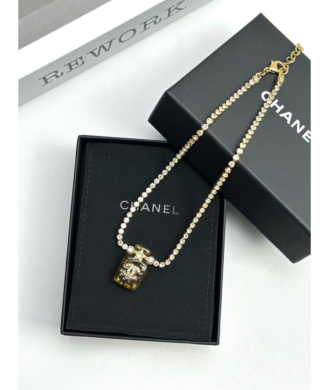 CHANEL Золотое колье, фото 5