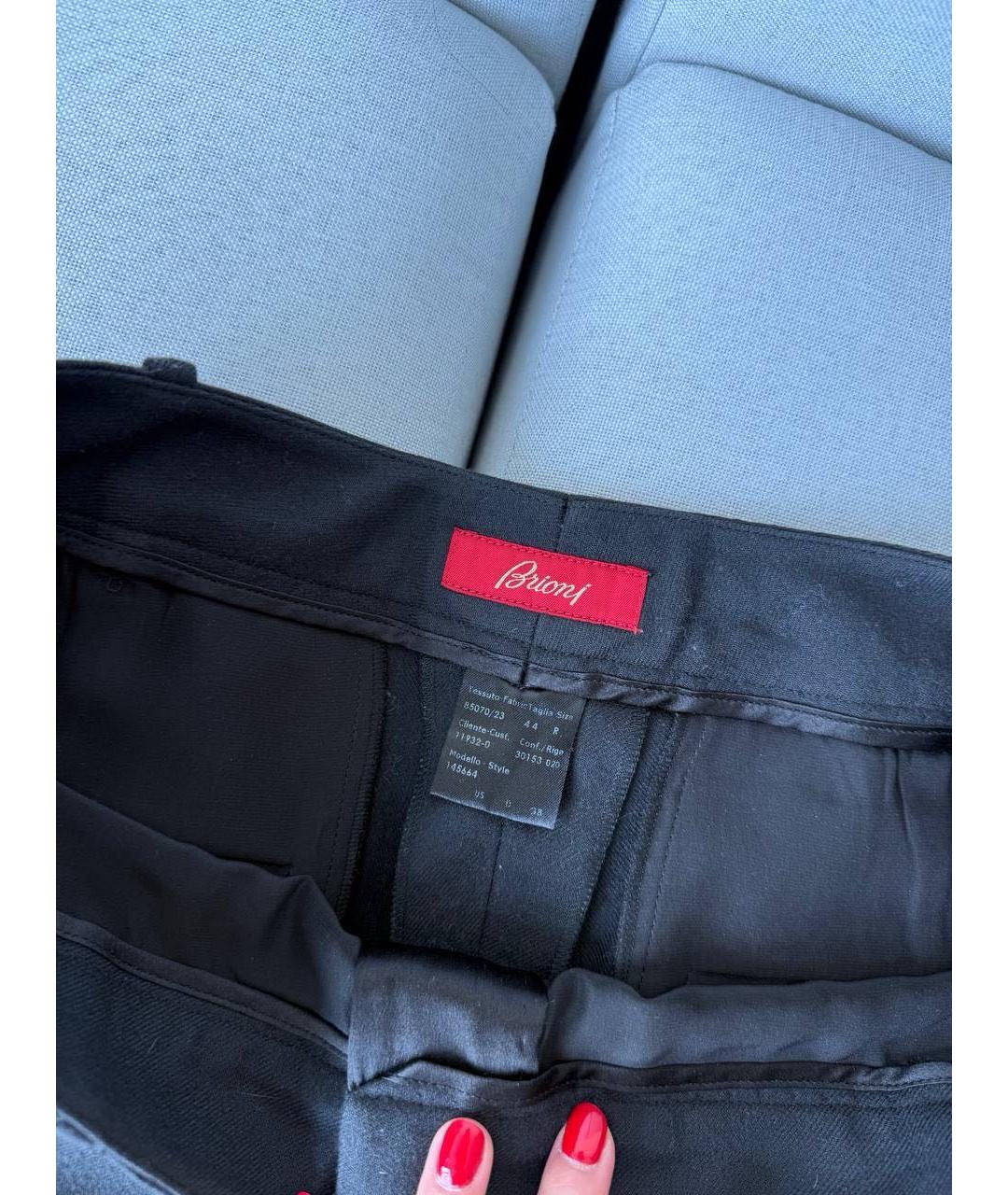 BRIONI Черные шорты, фото 3