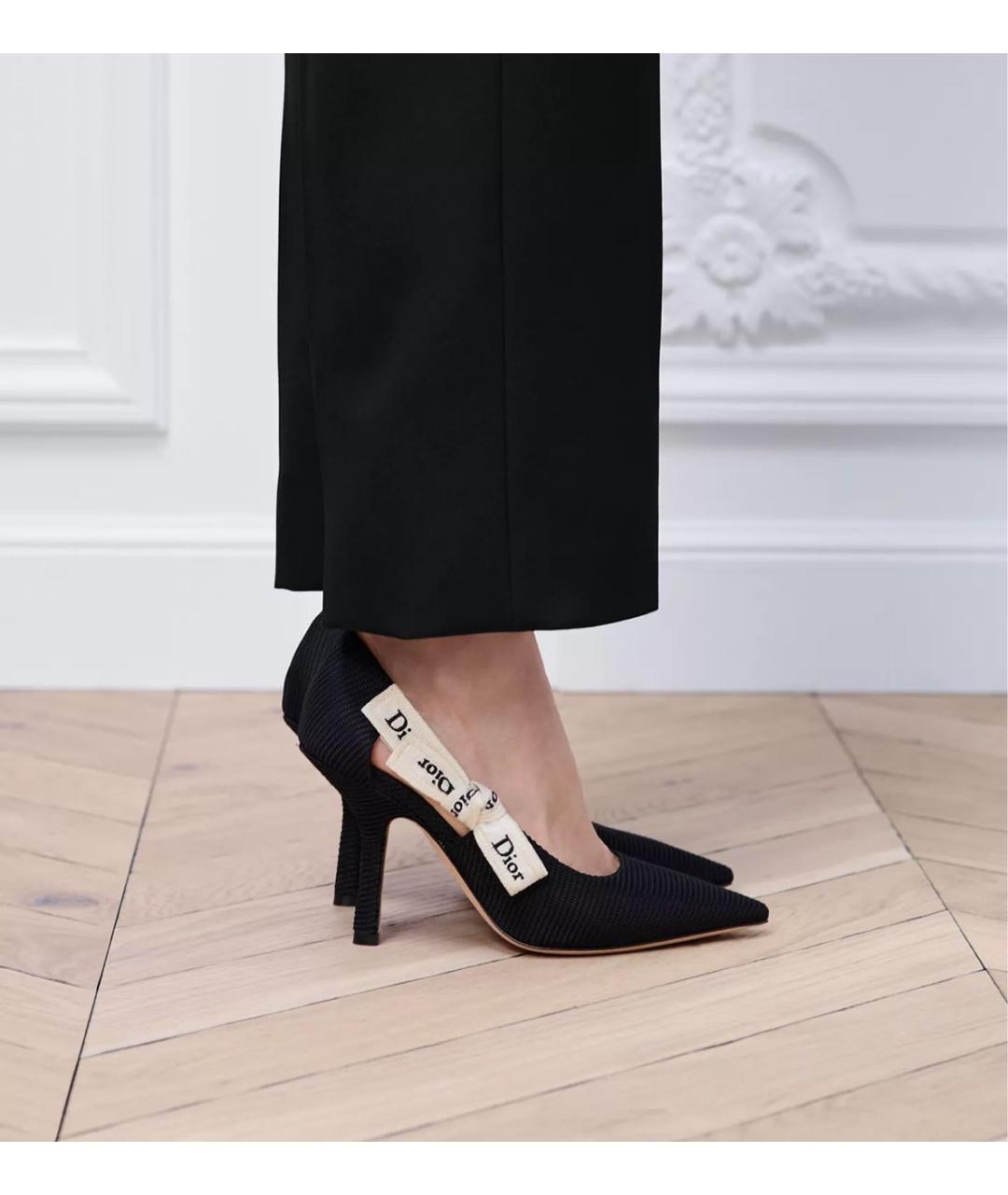 CHRISTIAN DIOR Черные туфли, фото 2