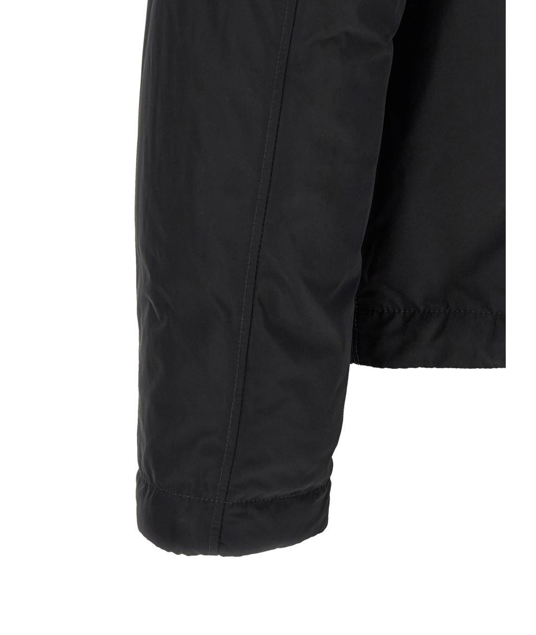 STONE ISLAND Черная полиэстеровая куртка, фото 4