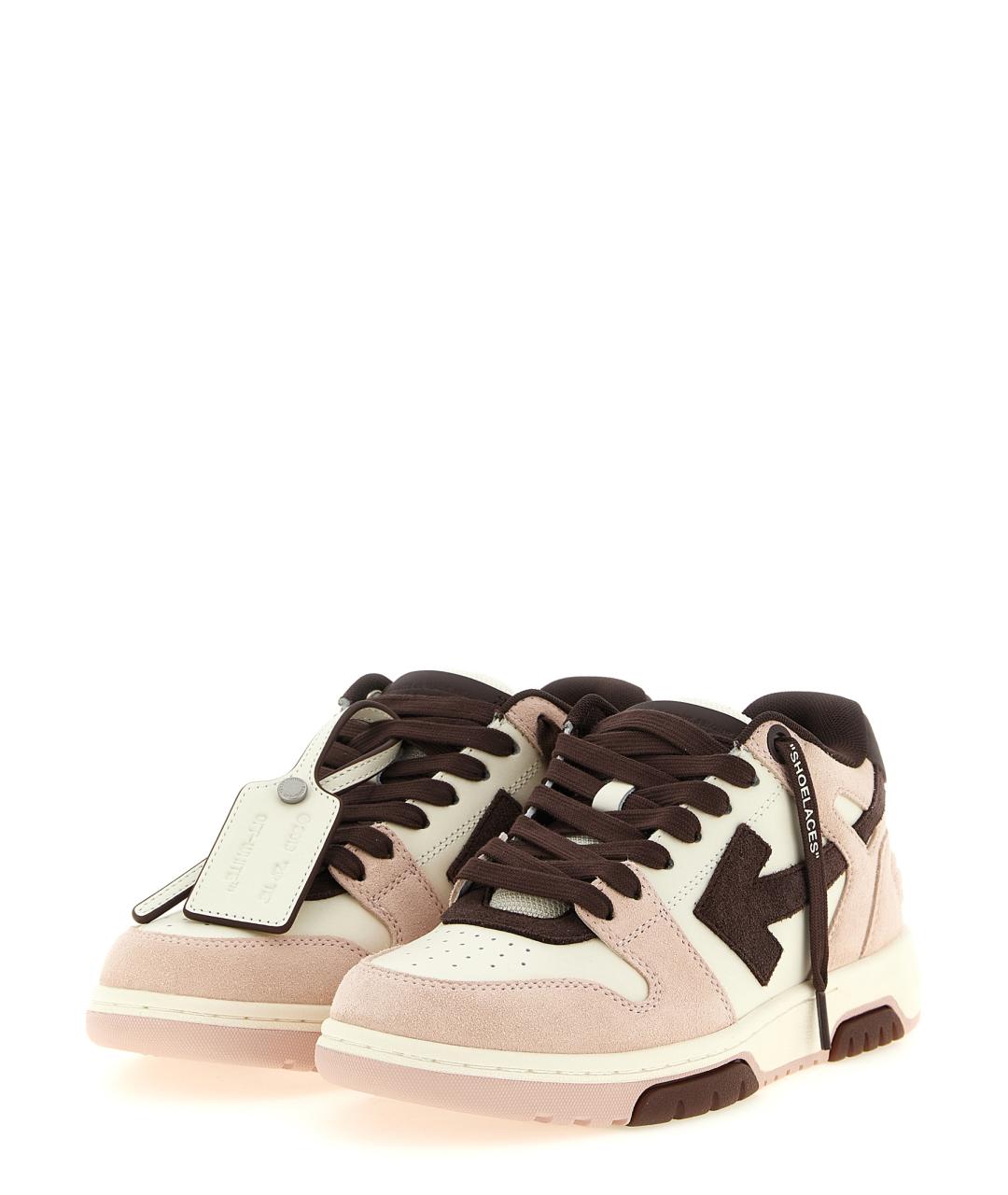OFF-WHITE Мульти кожаные кроссовки, фото 2