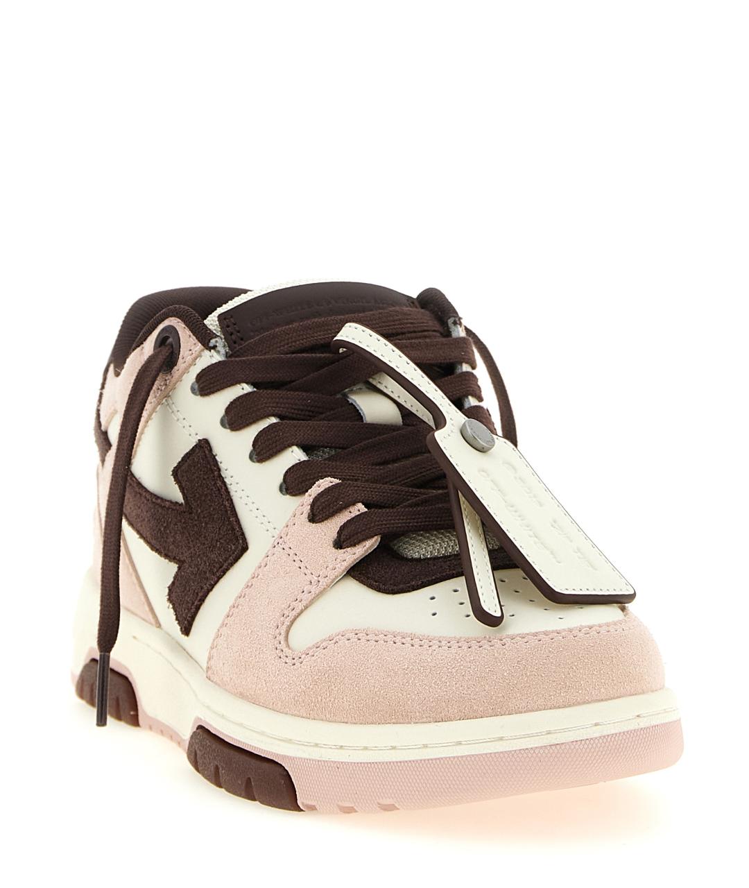 OFF-WHITE Мульти кожаные кроссовки, фото 3