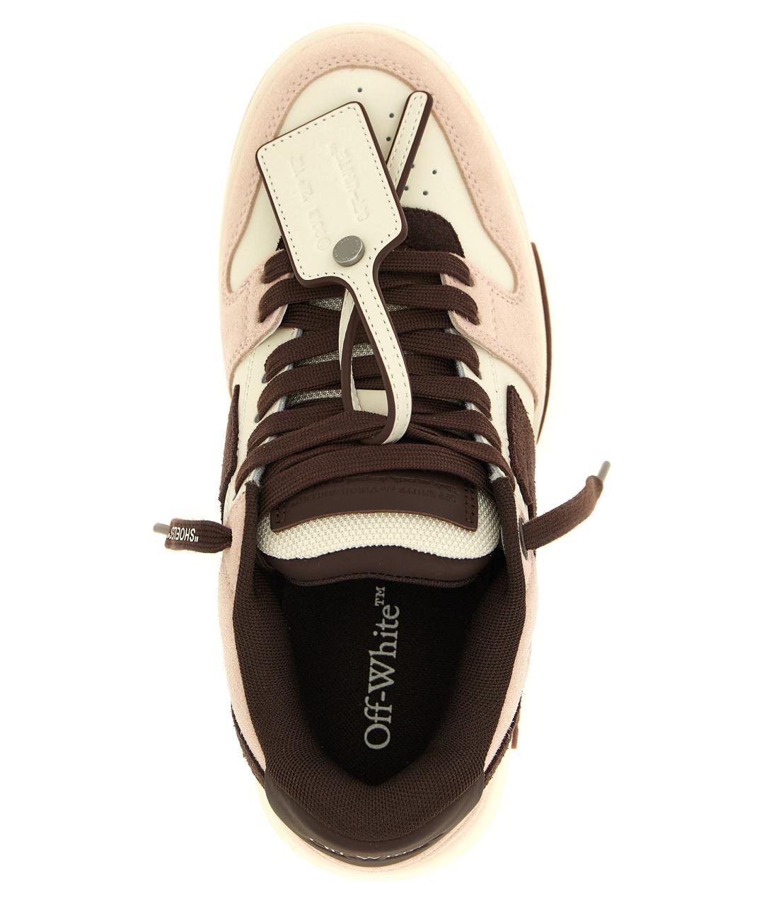 OFF-WHITE Мульти кожаные кроссовки, фото 5