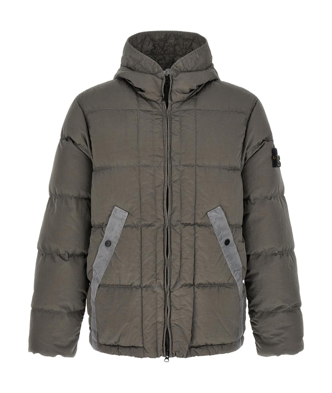 STONE ISLAND Мульти полиамидовый пуховик, фото 1