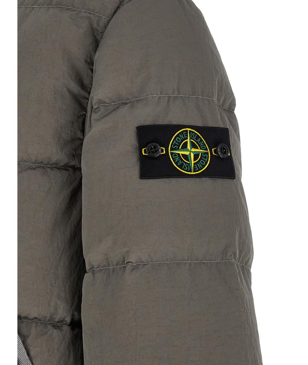 STONE ISLAND Мульти полиамидовый пуховик, фото 5