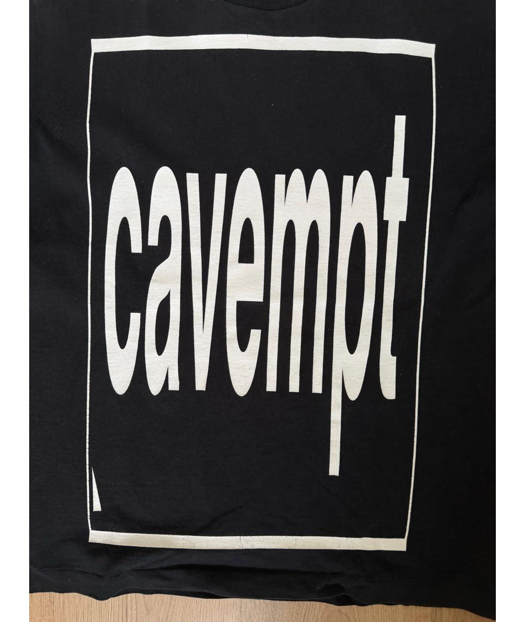 CAV EMPT Черная хлопковая футболка, фото 3