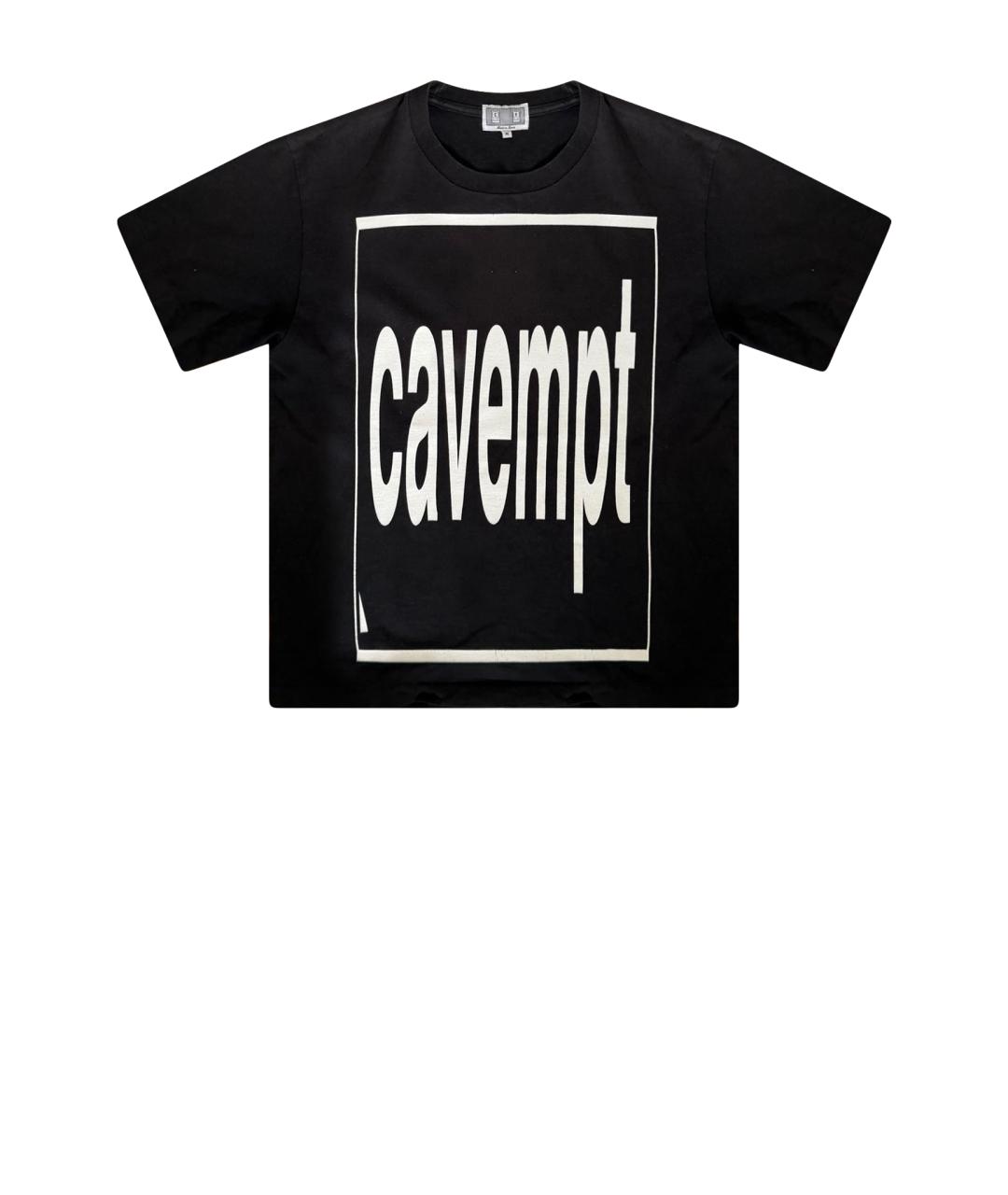CAV EMPT Черная хлопковая футболка, фото 1