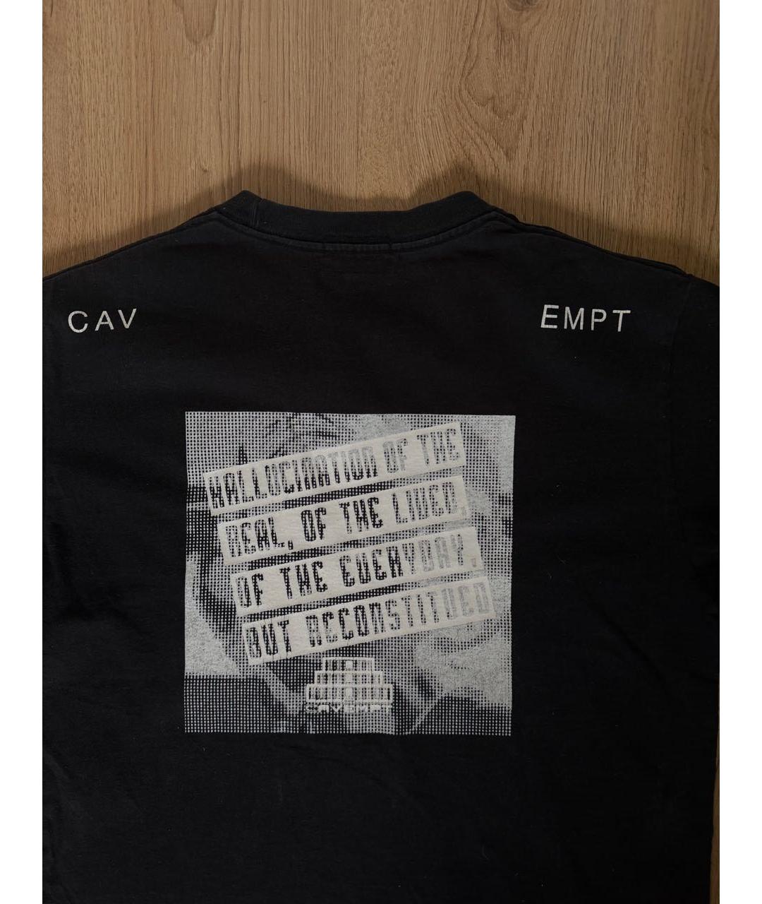 CAV EMPT Черная хлопковая футболка, фото 4