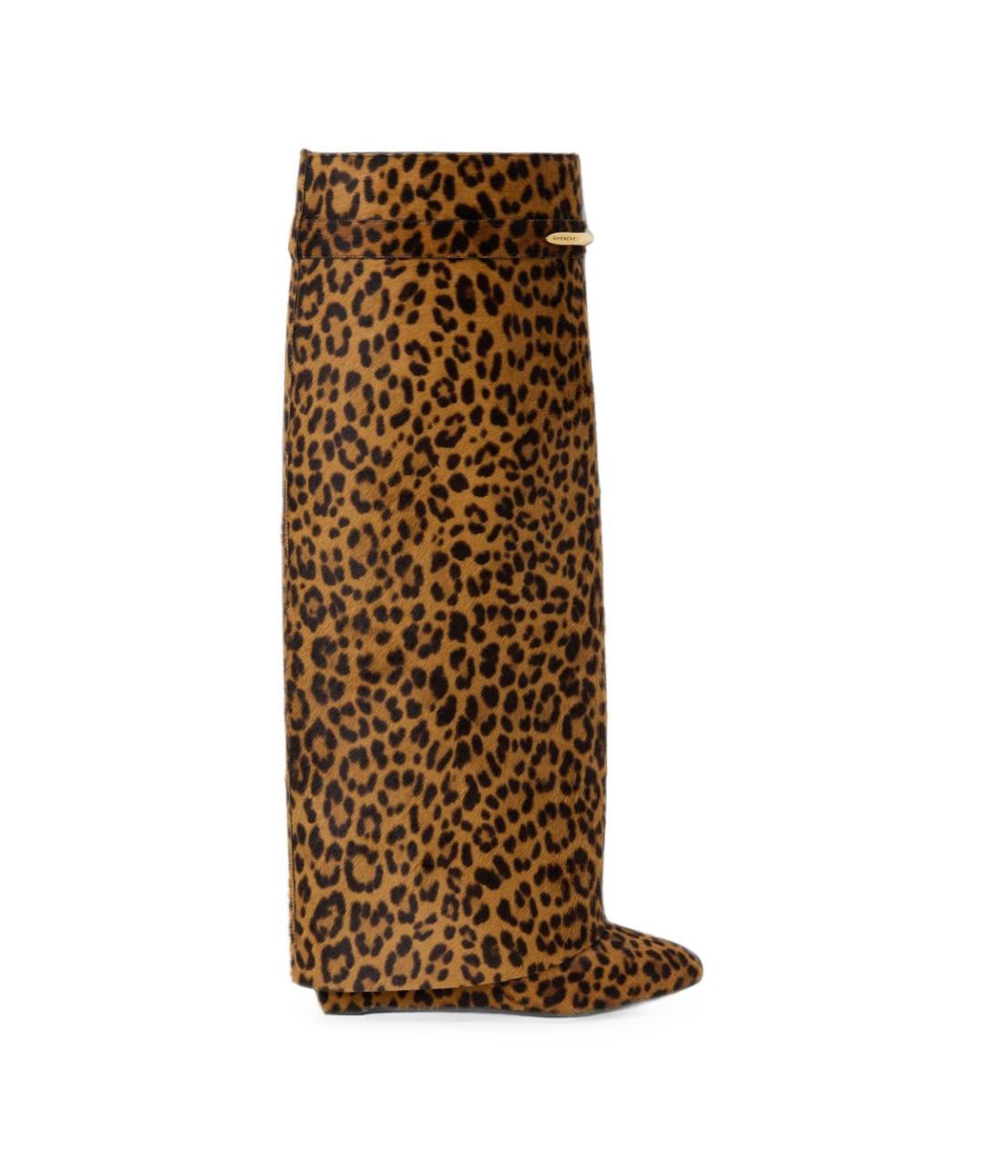 GIVENCHY Мульти кожаные сапоги, фото 1