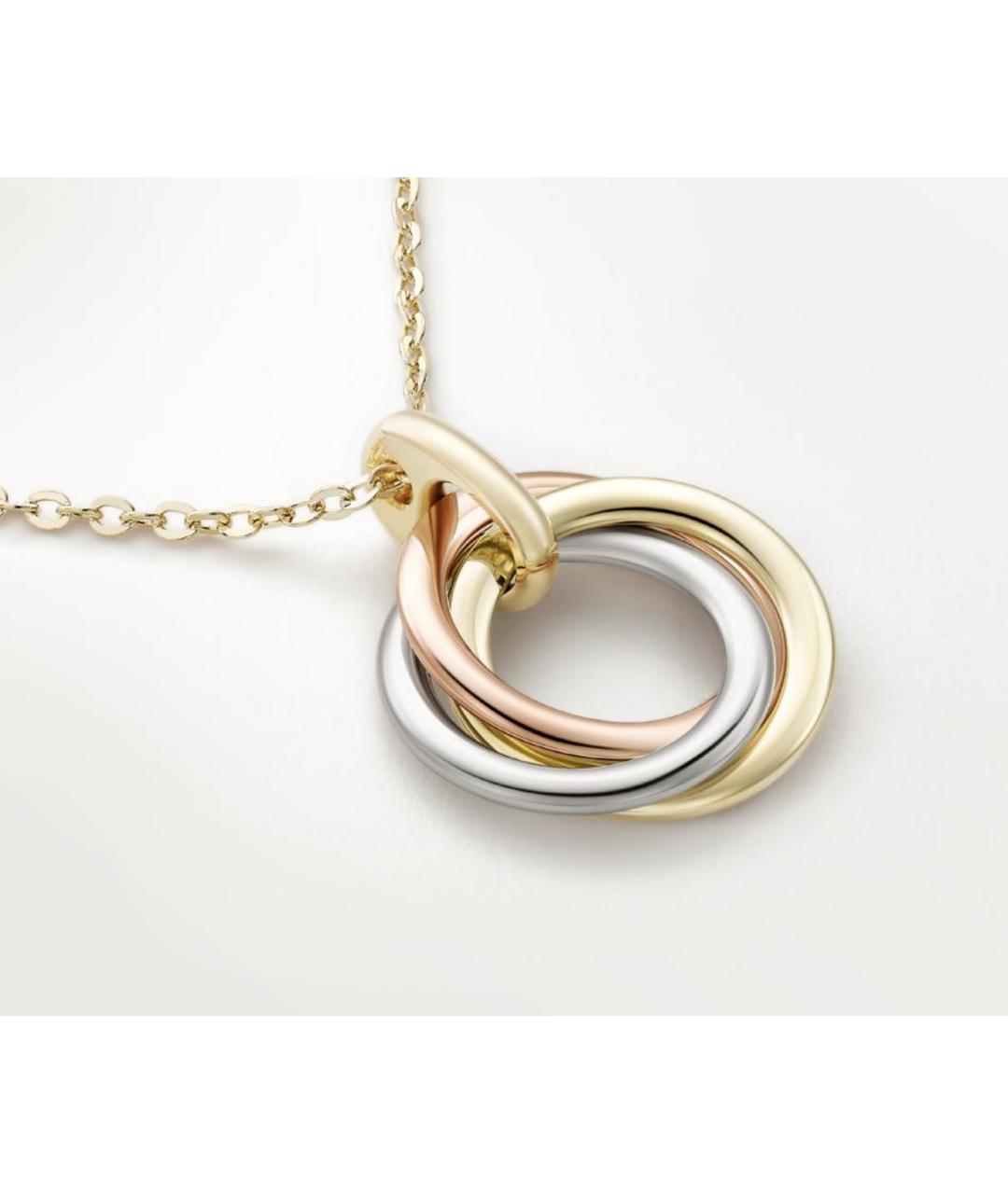 CARTIER Мульти подвеска из желтого золота, фото 3