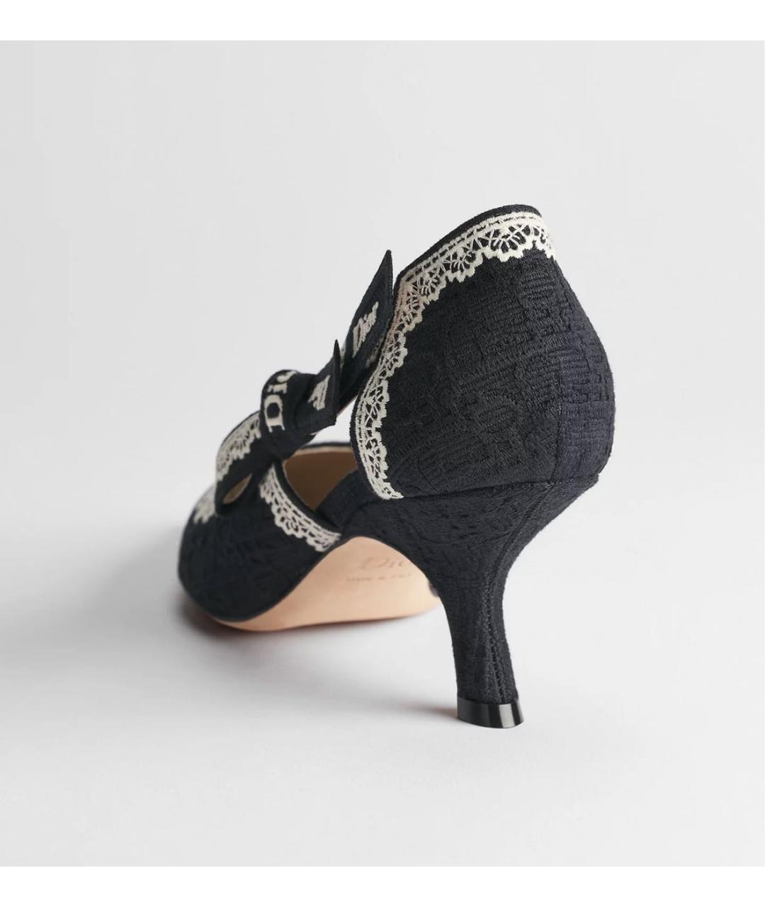 CHRISTIAN DIOR Черные туфли, фото 5