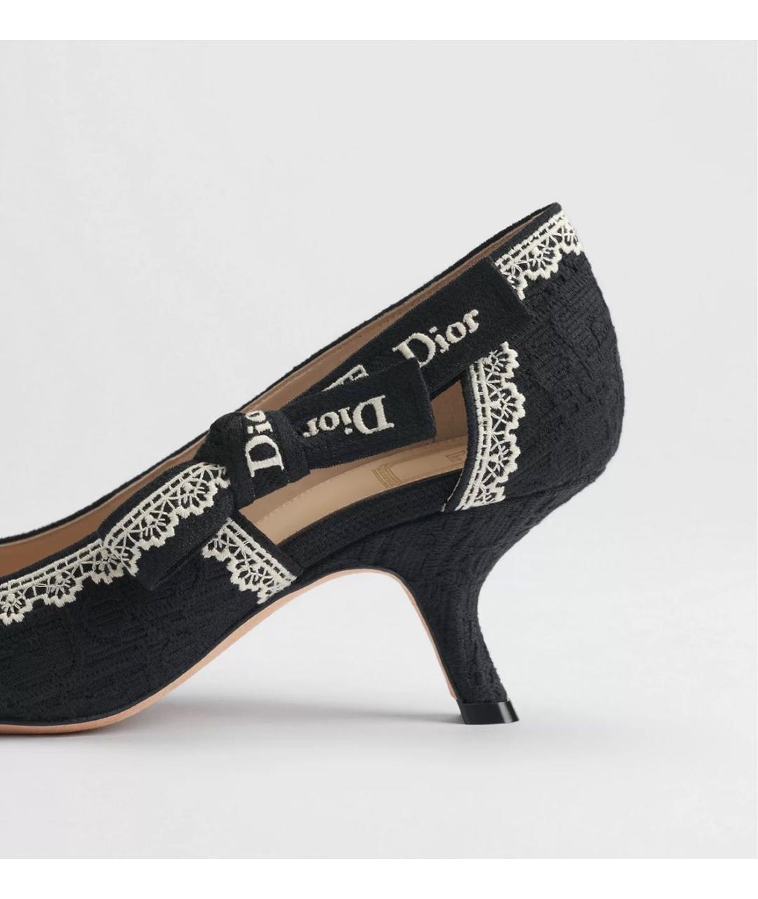 CHRISTIAN DIOR Черные туфли, фото 6