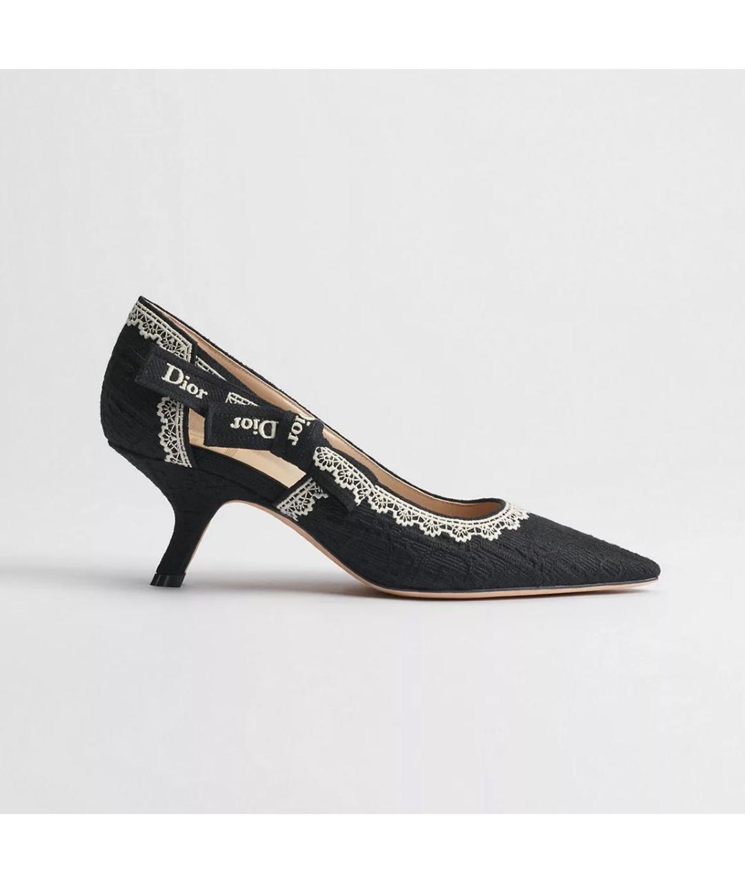 CHRISTIAN DIOR Черные туфли, фото 8