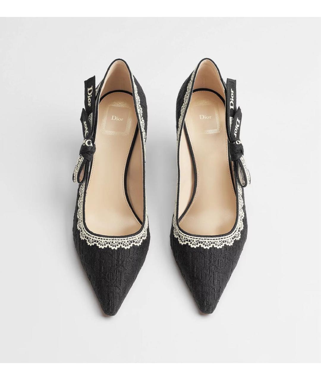 CHRISTIAN DIOR Черные туфли, фото 4