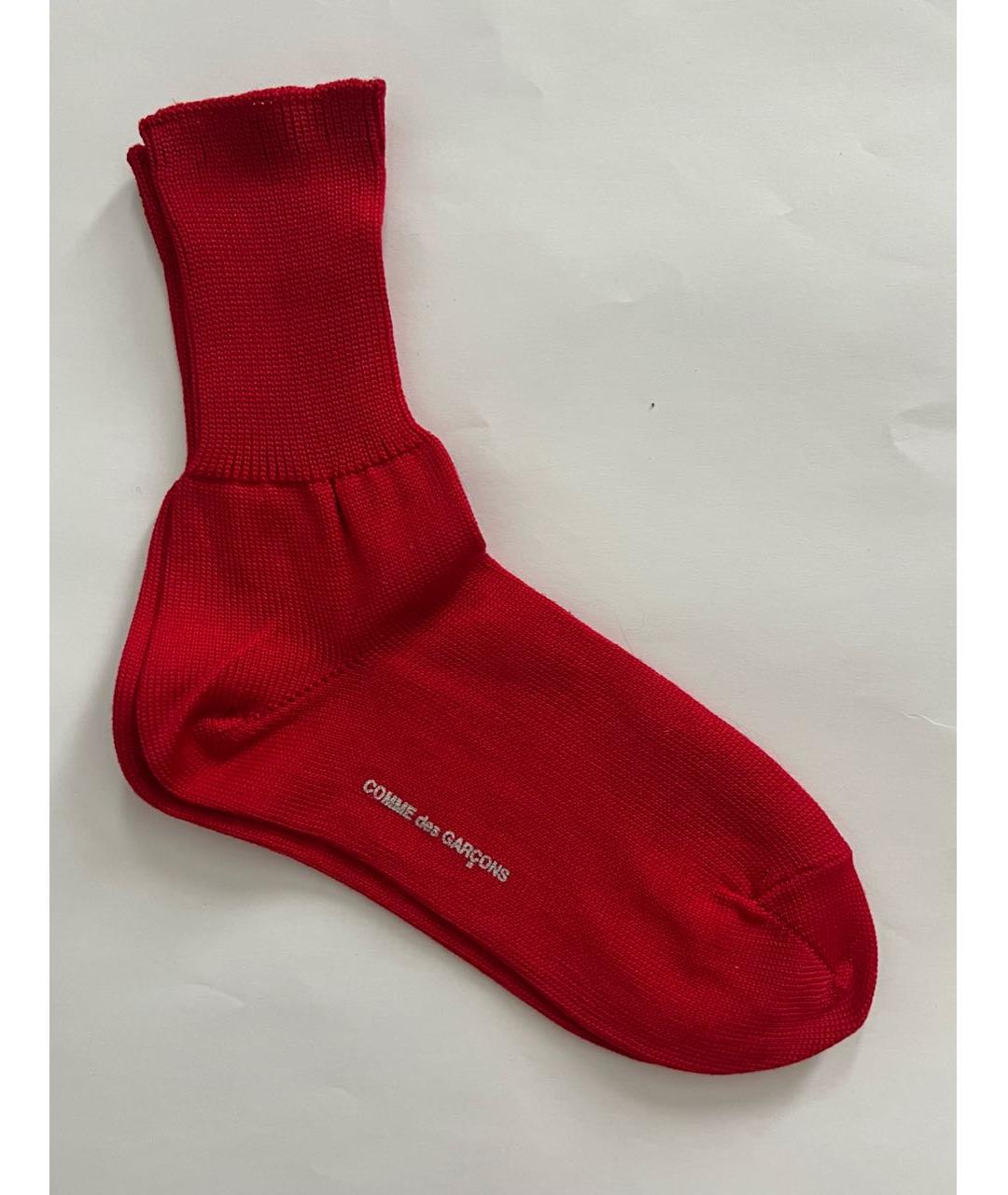 COMME DES GARÇONS Красные носки, чулки и колготы, фото 4