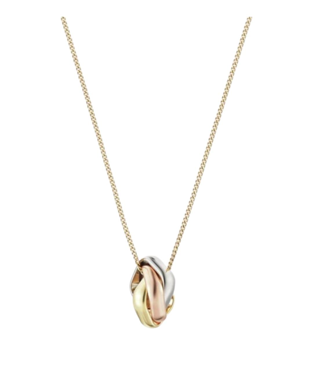 CARTIER Золотое колье из желтого золота, фото 1