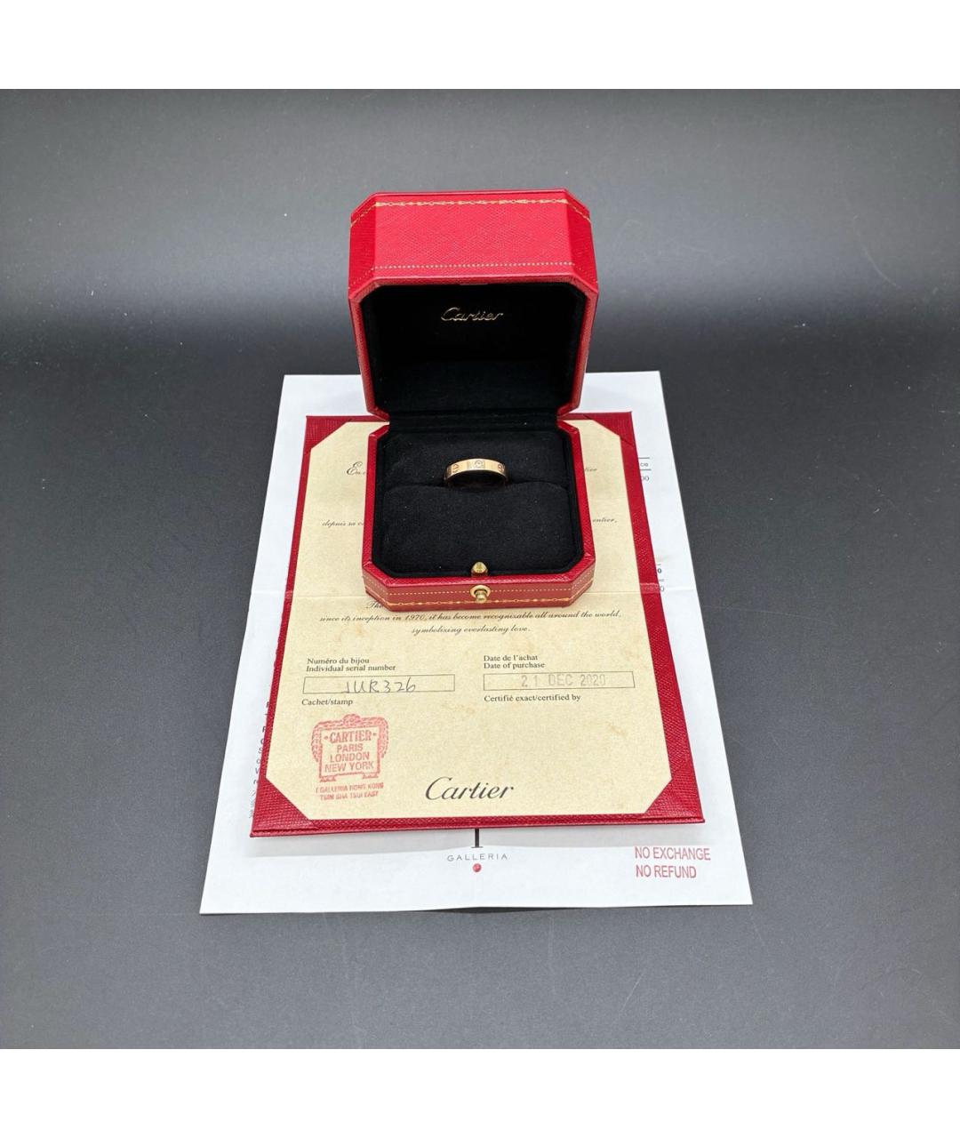CARTIER Золотое кольцо из розового золота, фото 3