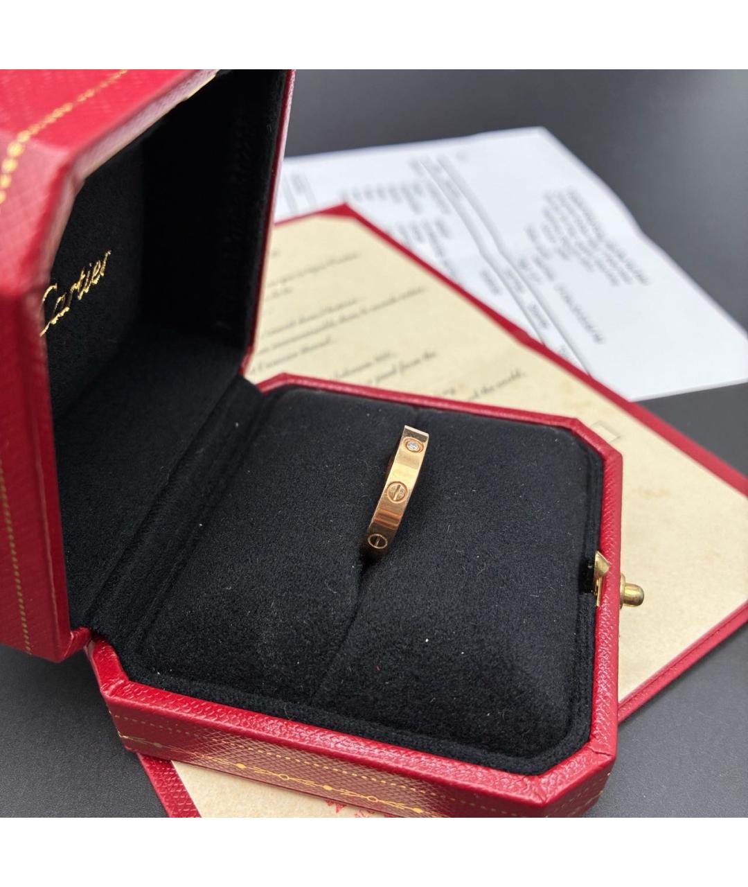 CARTIER Золотое кольцо из розового золота, фото 5