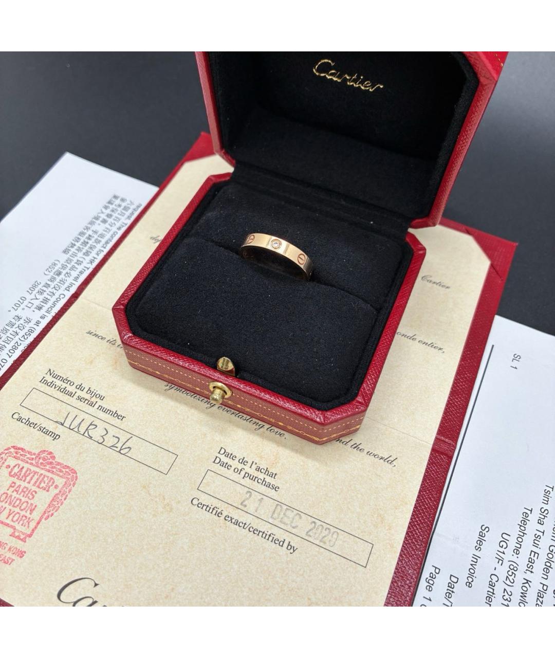CARTIER Золотое кольцо из розового золота, фото 4
