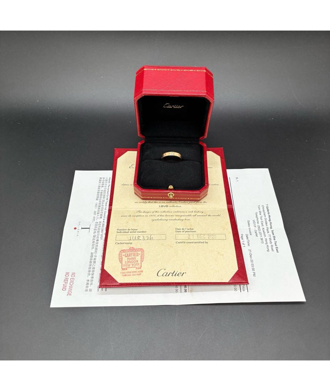 CARTIER Золотое кольцо из розового золота, фото 2