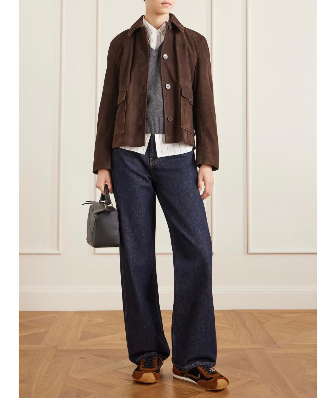 LOEWE Мульти кожаные кроссовки, фото 8