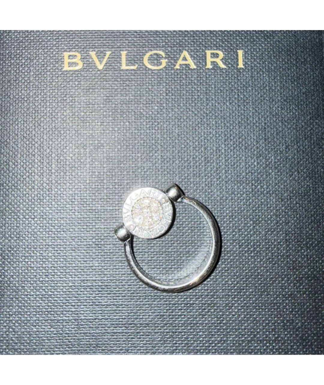 BVLGARI Серебряное кольцо из белого золота, фото 5
