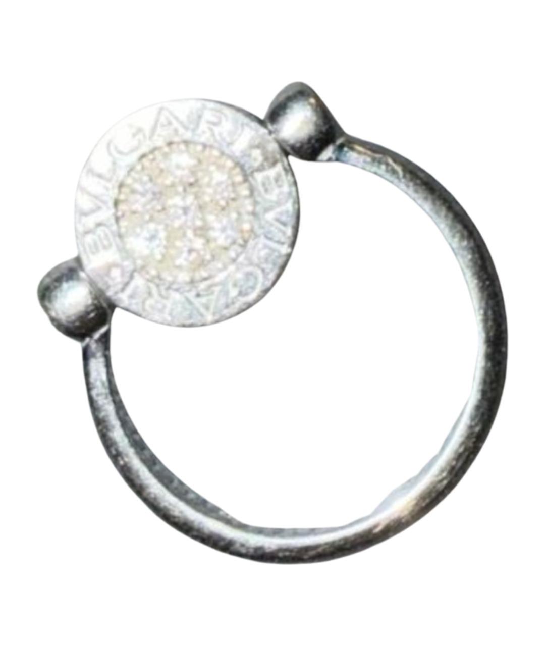 BVLGARI Серебряное кольцо из белого золота, фото 1