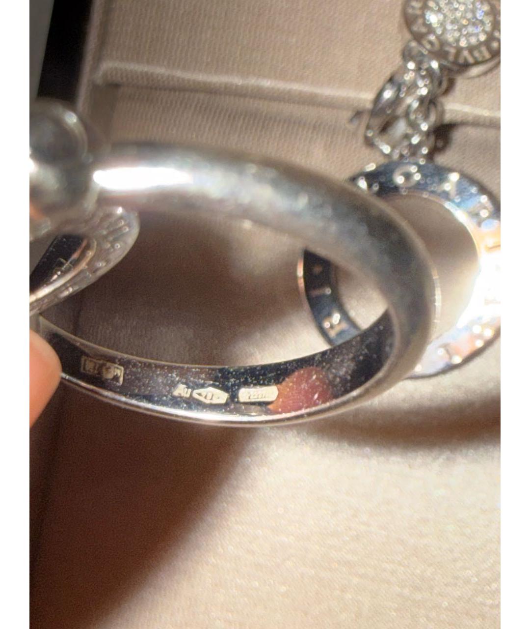 BVLGARI Серебряное кольцо из белого золота, фото 3
