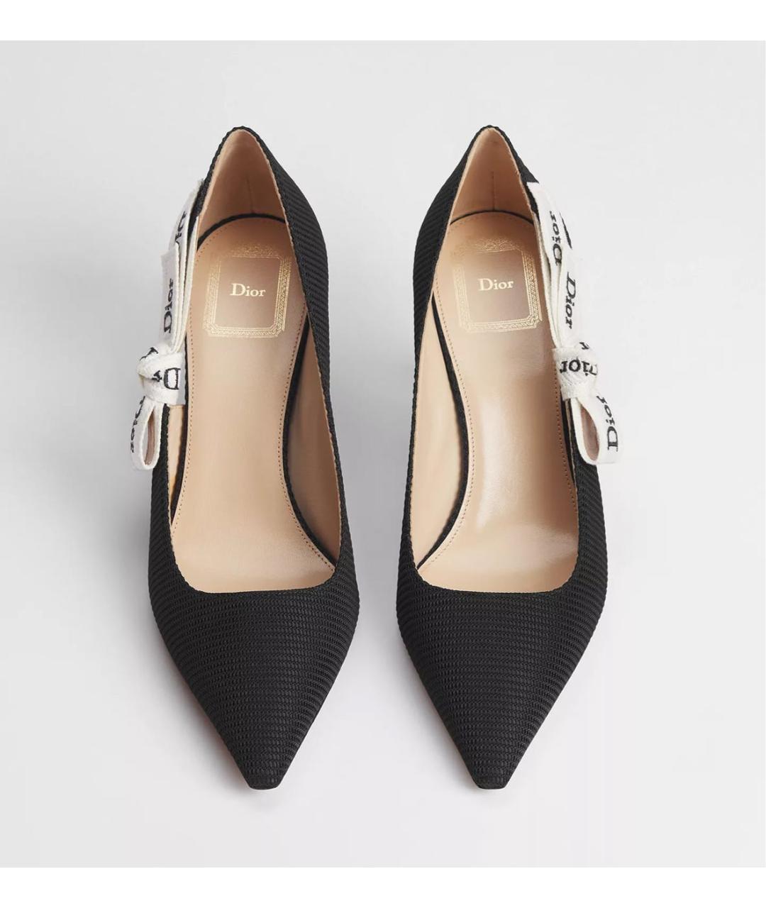 CHRISTIAN DIOR Черные туфли, фото 3