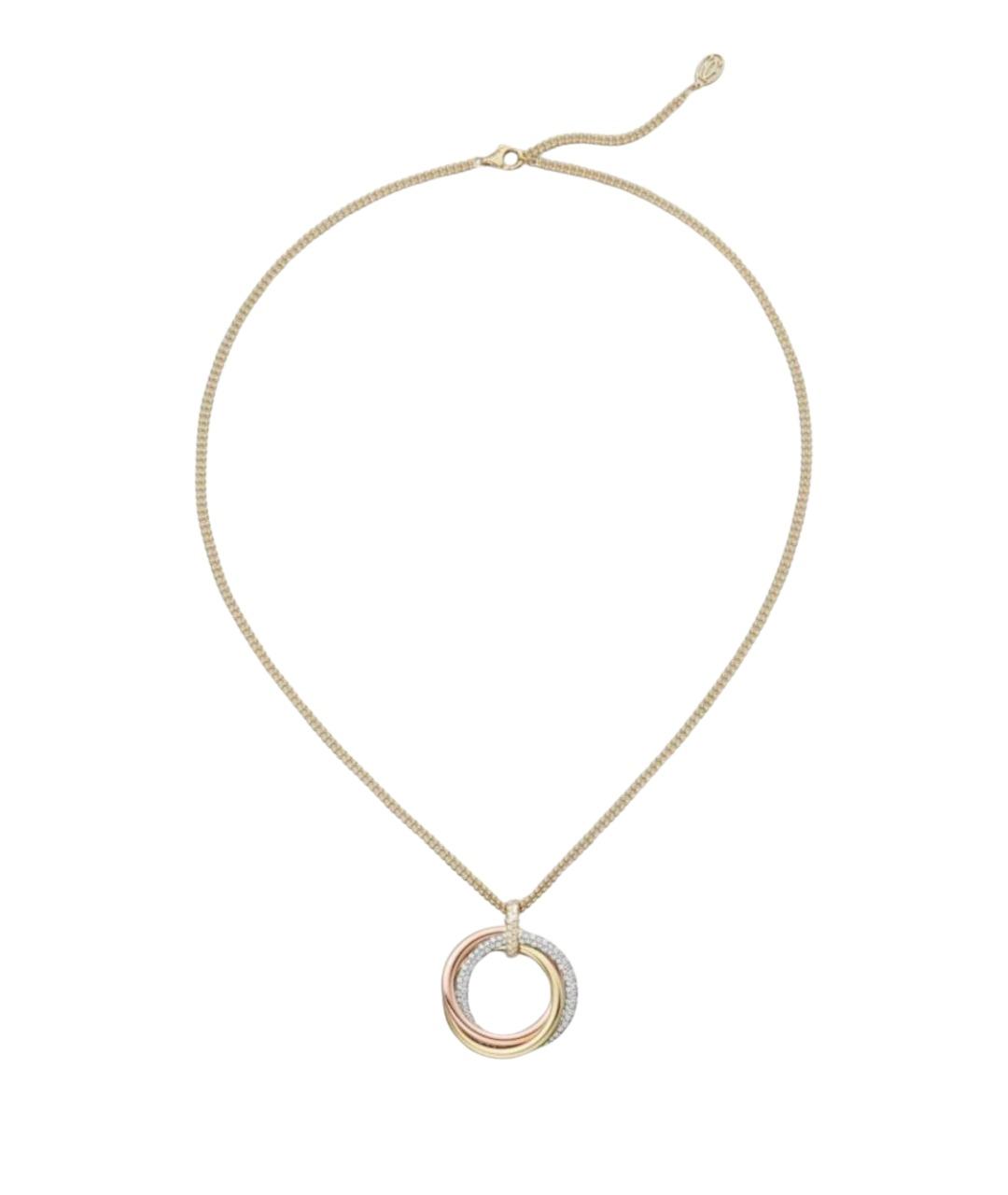 CARTIER Золотая подвеска из желтого золота, фото 1
